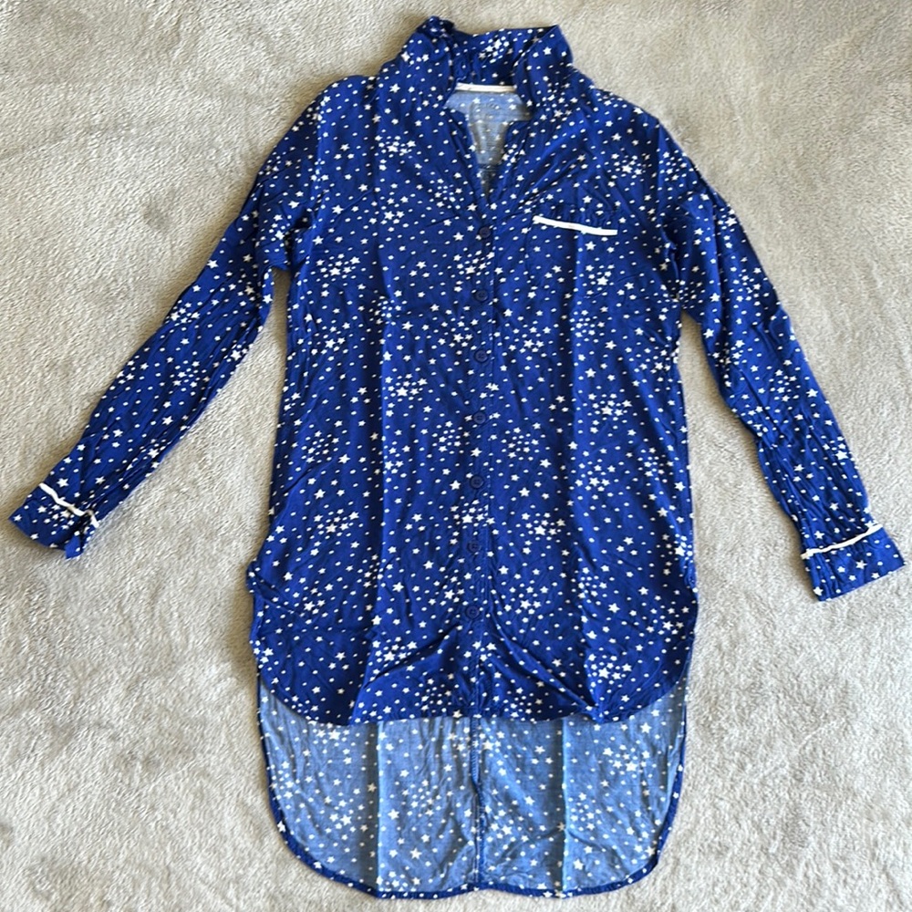 Xhilaration Blue Star Nightgown